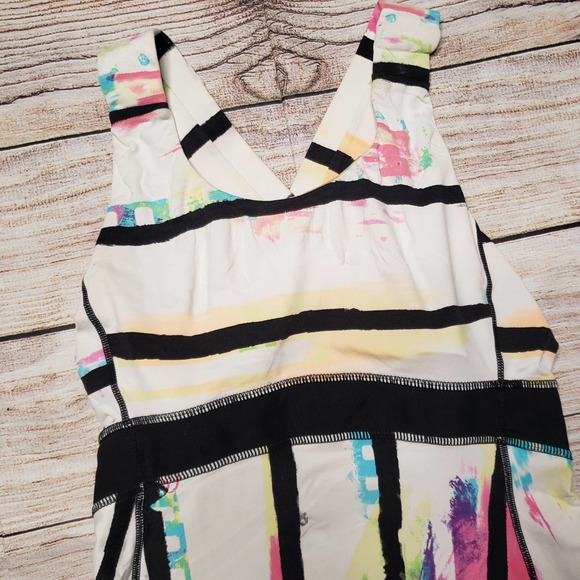 LULULEMON push your limit splatter paint tank top 4 - Picture 3 of 8